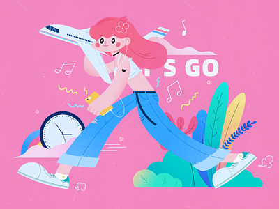 Let‘s go design illustration