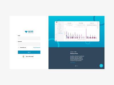 Reimagining Arm Treasure Data's Login Page