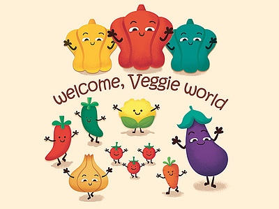 Welcome to 🍆🍄🥦🥕🍅Veggie World