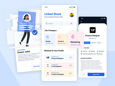 Job Search App UI