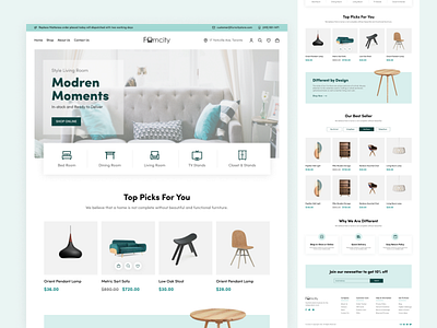 Ecommerce Store Website Design ecommerce website design furniture store uiux design website design wooco