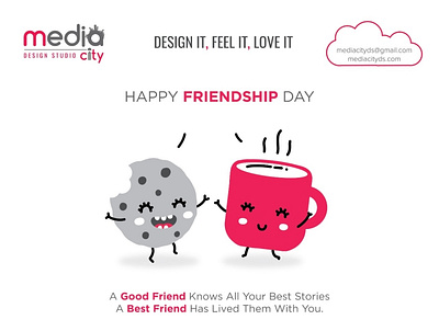 Happy Friendship Day branding branding agency brochure design campaign design catalog design catalogue design graphic design logo logo design newsletter design vector vector conversion