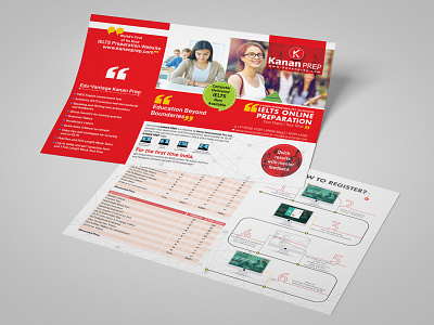 Flyer Design for Educational Consultant at Anand, Gujarat