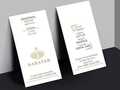 Narayan Exotica Business Card Design branding branding agency business card business card design business cards business cards stationery business cards templates businesscards corporate identity design graphic graphic design graphicdesign illustrator logo stationery design typography vector