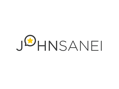 John Sanei logo speaker speech star