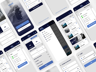 Autotrade App UI Design app design mobile app ui ui design uiux ux ux design