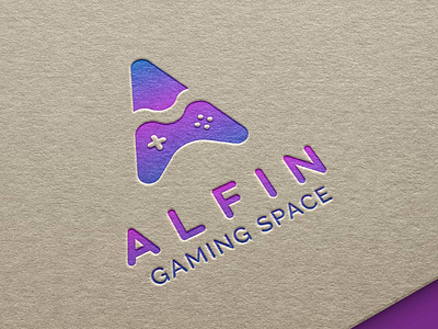 Alfin Gaming Space / Letter A a brand brandidentity graphicdesign letter a logo logodesign logotype