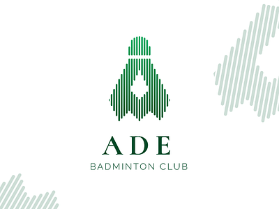 Ade Badminton Club / Letter A Logo logo logotype lettera