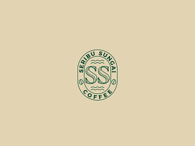 Seribu Sungai Coffee | Logo Design logo coffee minimalist