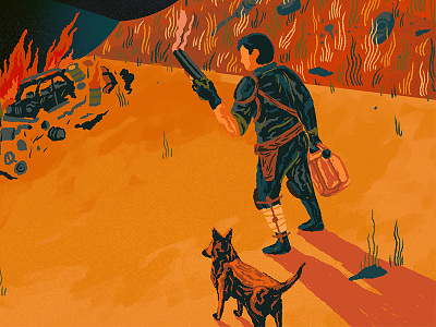 The Road Warrior art direction film illustration misc movie show wip work in progress