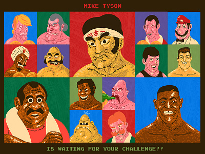 Mike Tyson's Punch-Out!! 30th Anniversary Art Show art show gallery 1988 iron mike mike tyson nes nintendo punch out punch out tribute video game