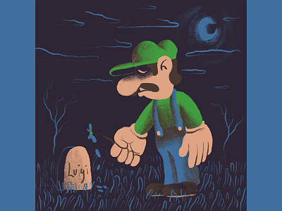 luigi mansion drawing