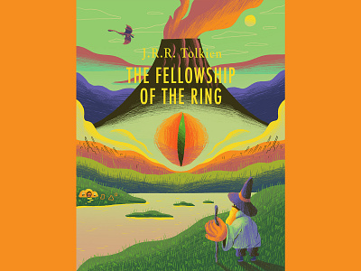 The Fellowship of the Rings art direction book art book cover book design character design color colour fun graphic illo illustration