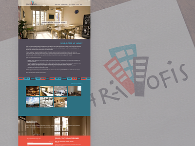 Coworking spaces: Sehr'i Ofis branding logo design website website design