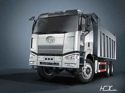 J6 Truck rendering 3d art 3d艺术