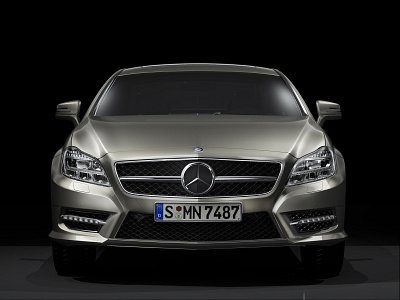 Mercedes-Benz CLS 350 3d art 3d艺术