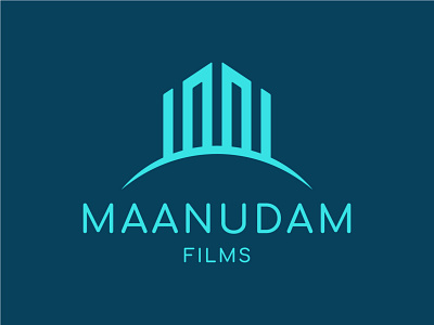 Branding project - Maanudam Films adobe adobe illustrator adobe photoshop adobe suite brand branding clean design illustrator logo logo design minimalistic modern