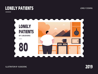 Lonely patients-cooking 插图 设计