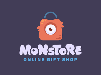The Red branding gift logo monster shop store