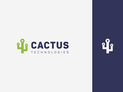 Cactus Technologies branding cactus computers it logo technologies