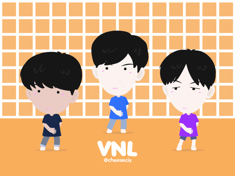 VIXX Night Live Parody 2d animation after affects animation cartoon character character animation dance illustration little boy motion animation motion design vector animation vixx