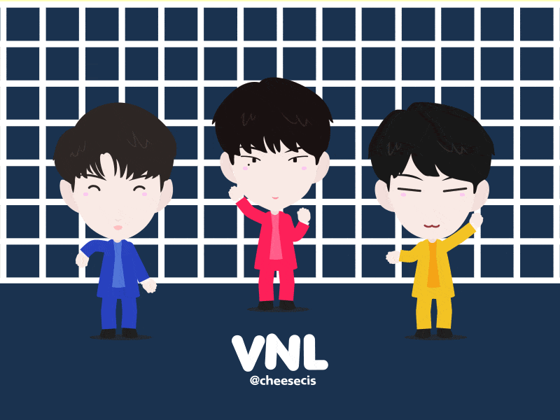 VIXX Night Live Parody Part 2 2d animation after affects animation cartoon character character animation dance design character illustration little boy motion animation motion design vector animation vixx