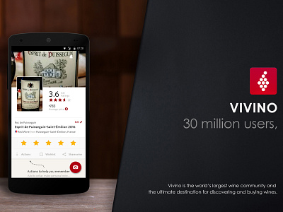 Wine community - Vivino ui ux web design wine wine app wine bottle wine branding wine glass wine label wine label design winery