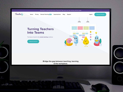 Online Teaching app design - Teacherly