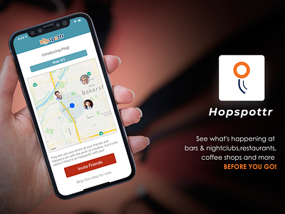 Mobile App Design : Hopspottr mobile app mobile app design mobile app development mobile design mobile ui ui ux