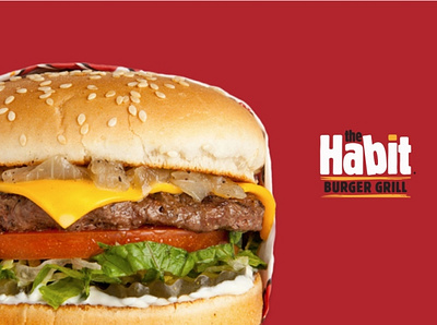 Food Mobile App Design - The Habit Burger Grill branding food and drink food app food delivery foodie logo mobile app mobile app design mobile design ui ux uiux
