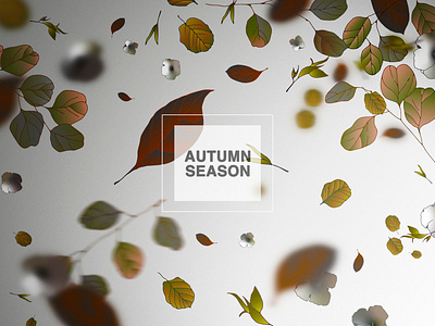 Autumn Background #1 autumn autumn season background design graphic design illustration leaves and branches photoshop