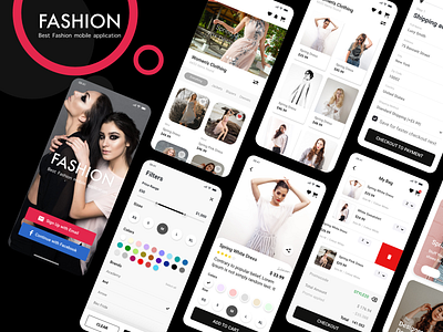 Fashion Mobile UI Kit D