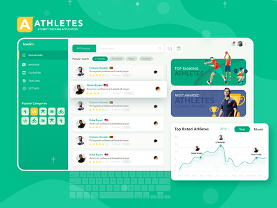 athlete dashboard athlete dashboard ui design ui