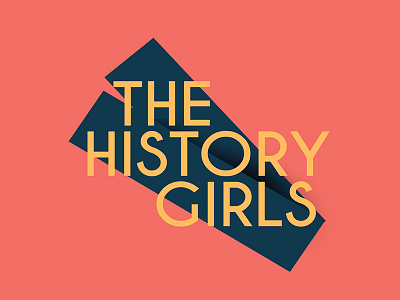 The History Girls | Branding animation app brand branding company design flat icon illustration logo logotype mark production scotland scottish studio typography upnextstudios