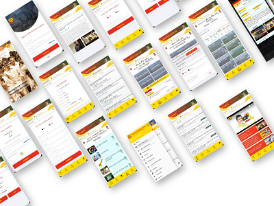 Political Public APP andhrapradesh mobile app party user case studies user experience ux