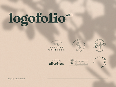 Logofolio vol.1 abstract art direction branding branding design clean graphicdesign handdrawn illustration logo logofolio logotype minimalist modern