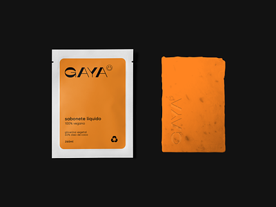 GAYA abstract brand branding branding design graphicdesign logo minimalist modern packaging vector