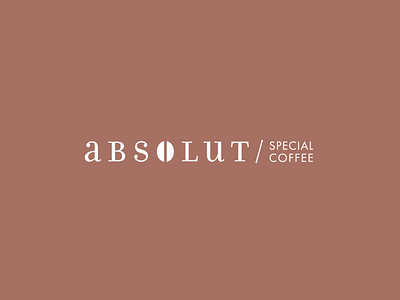 Absolut Special Coffee branding graphic design logo