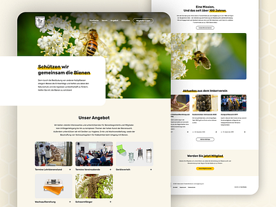Beekeeper – Website Design clean design digital graphic design illustration micro interactions minimalistic mobile nature web design website website design wordpress
