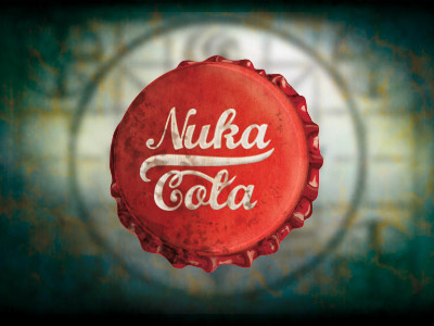 Nuka Cola caps caps fallout games icon illustrator nuka cola red tribute