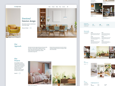 Interior Design Studio Homepage