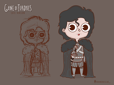 Game of Thrones Cute Version | Jon Snow