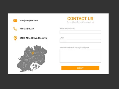 Contact Us Ui #028 028 contact contact form contact page contact us daily 100 challenge dailyui dailyui028 dailyuichallenge day28 design form design new newtodribbble typography ui ui ux design ui100 ui100days vector