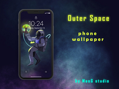 Outer Space Smartphone Wallpaper By Gergana Shehtova On Dribbble