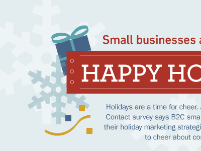 Small Business Holidays chart data graph holidays infographic marketing sales small business