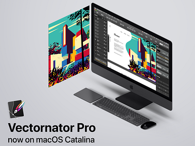 Say Hello to Vectornator Pro for Mac app branding dribbble graphic design illustration logo typography ui vector vector graphics vectornator