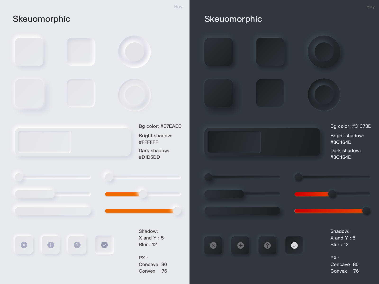 Skeuomorphic Design by RayChen on Dribbble