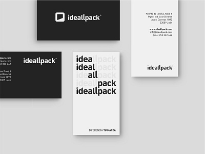 Ideallpack BC branding design logo typography