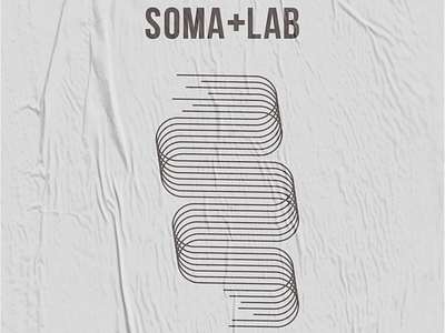SOMA+LAB branding design identity design illustration logo music