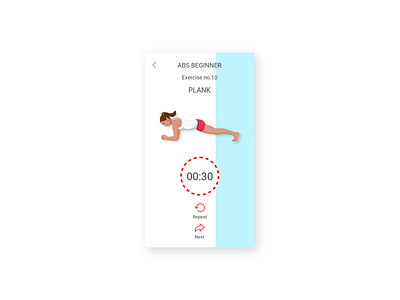 DailyUI #041  Workout Tracker